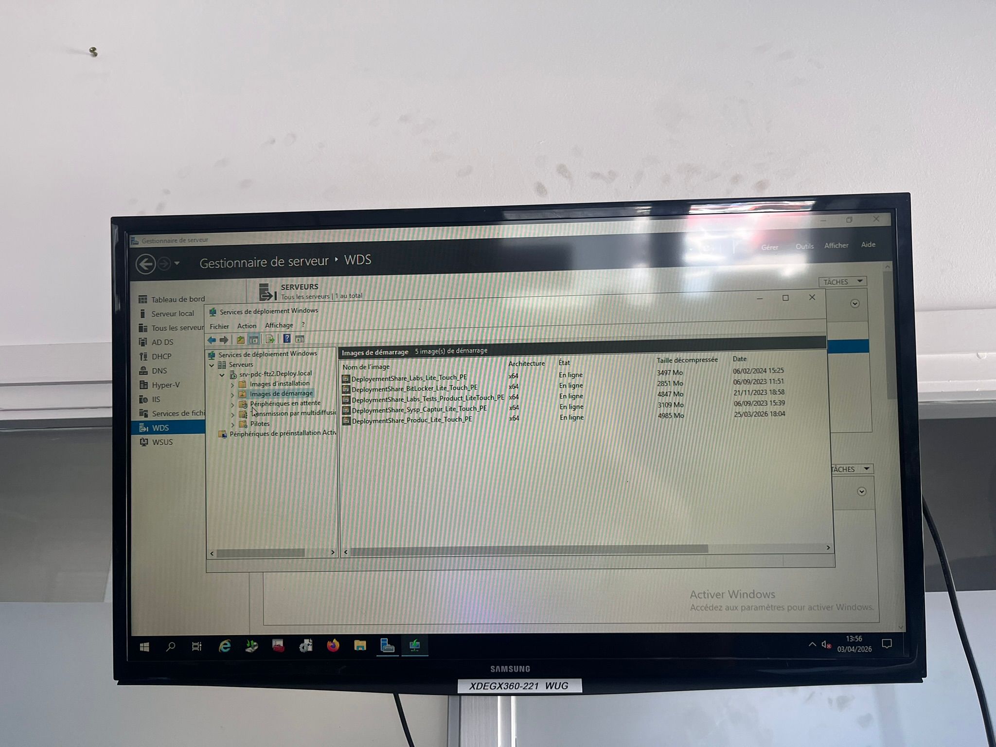 Migration vers Windows 11 et tests de WAPT